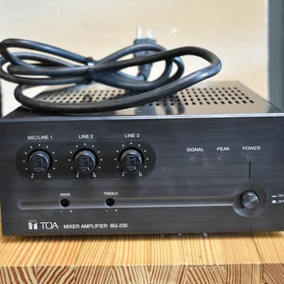Used TOA BG-235 Mixer Amplifier 35W - MDP#371 image 1