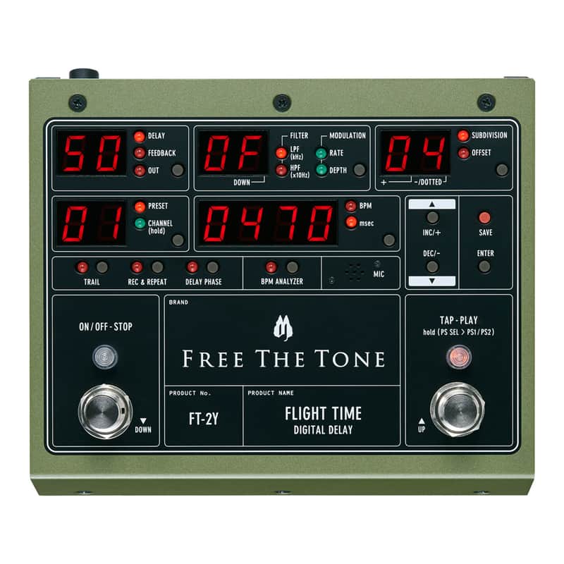 ギター FREE THE TONE FT-1Y Free The Tone Flight Time Digital Delay FT-1Y | Reverb