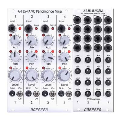 DOEPFER A-135-4A - A-135B VOLTAGE CONTROLLED PERFORMANCE MIXER MODULES : BRAND NEW :  [DETROIT MODULAR] image 1