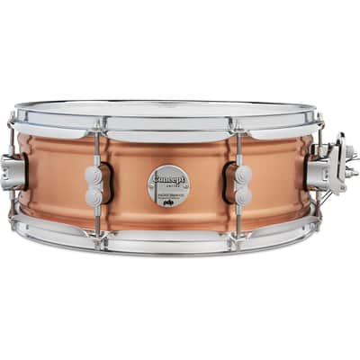 Pacific Drums & Percussion Concept Series 5x14 in 1mm Copper Snare Drum image 1