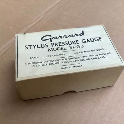 Garrard Model SPG3 Stylus Pressure Gauge, in Box, Made in England image 9