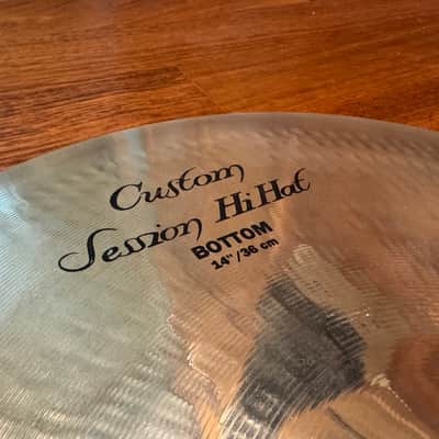 Zildjian 14" K Custom Session Hi-Hat Cymbals (Pair) 2004 - Present - Brilliant image 11