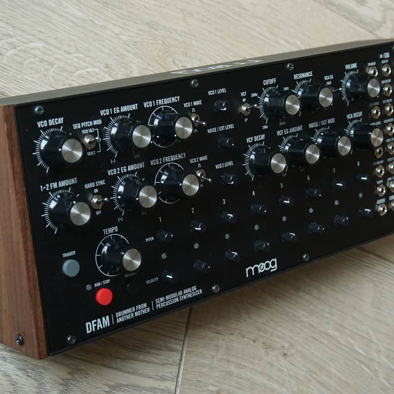 2018 – Present Moog DFAM Drummer From Another Mother Semi-Modu…