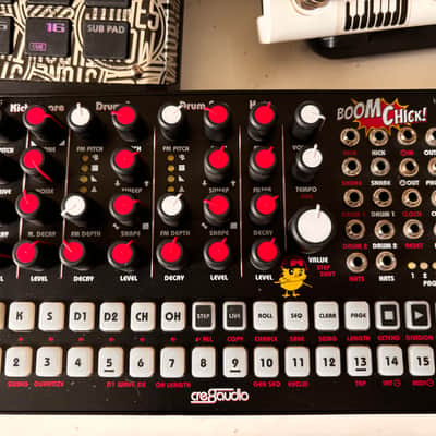 Cre8Audio  Boom Chick Analog Drum Machine/Groovebox  2025 - Black image 2