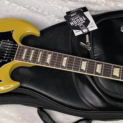 NEW ! Gibson SG Standard TV Yellow Finish - Original Gibson Leather Gig Bag - Authorized Dealer - Only 6.5 lbs - G07324 image 5