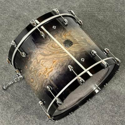 Mapex Saturn VI Rock 4pc Drum Set 22/10/12/16 Black Ink Burst image 6