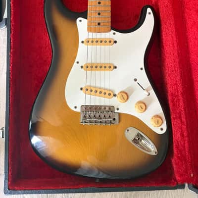 1980 Tokai Springy Sound ST80 Sunburst ST'54 OHSC Japan Vintage image 2