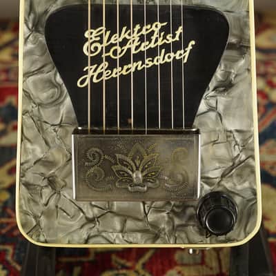 Herrnsdorf Electro Artist  Lap Steel 1960s - with original case image 15