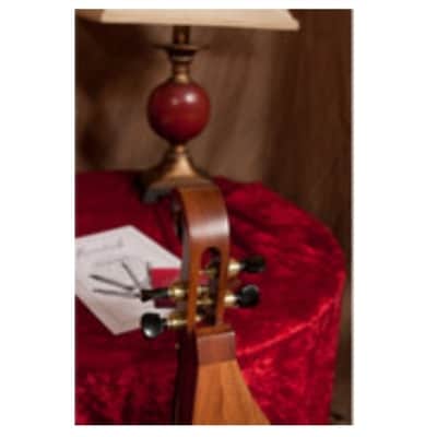 Roosebeck DMCRT4 Mountain Dulcimer 4-String with Cutaway Upper Bout and F-Holes. New with Full Warranty! image 8