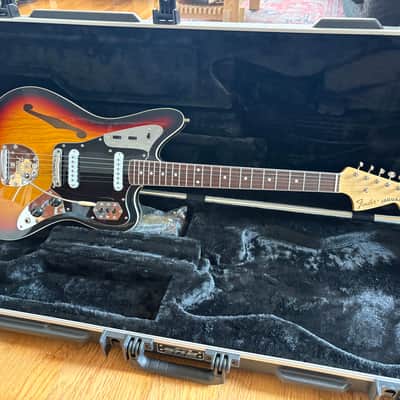 Fender FSR Thinline Jaguar 2012 - Sunburst image 2