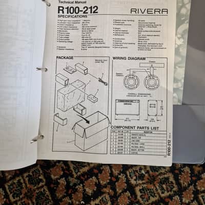 Rivera Manual and Broschure and Schematic Folder image 9