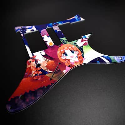 Memories of Dahlia #1 / Ibanez Pickguard / RG350 / JEMJR / Graphic / Stormguitar image 10