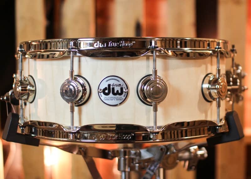 DW 5x14 Collector's SonicPly Natural Satin Oil Snare Drum - SO#1412872 image 1