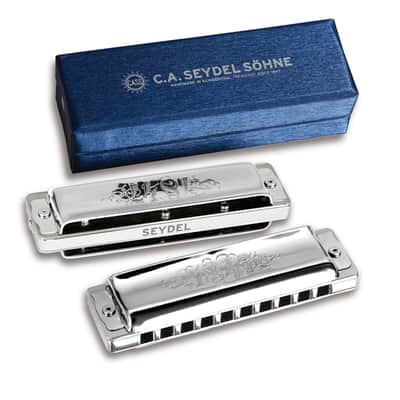 Seydel 1847 LIGHTNING Diatonic Blues Harmonica, Key of D. New with Full Warranty! image 1