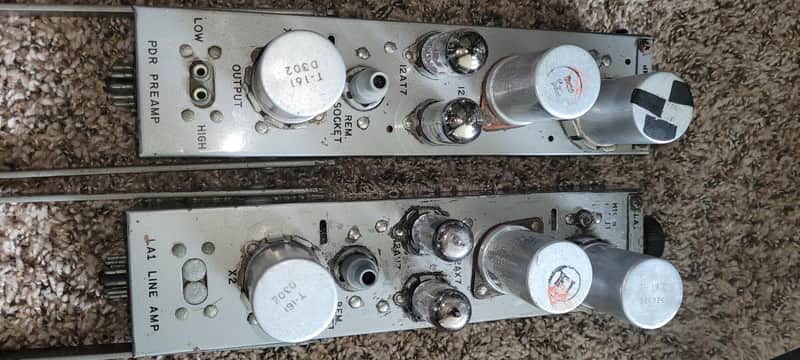 Bogen/Presto LA1 All Tube MIC PREAMPS TRULY AMAZING 1960 image 1