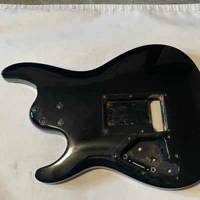 1990's Korean Ibanez S470 S Series Black Guitar Body LO-TRS Tremolo Ready image 11