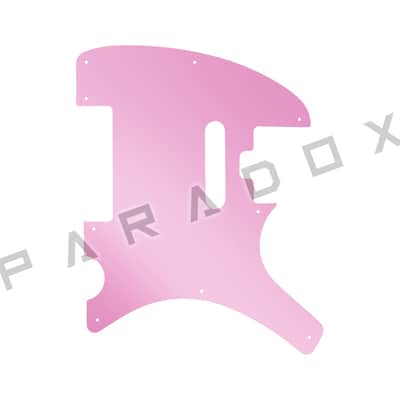 Custom Pickguard For 2005 - 2009 Made in America Parker Southern NiteFly - Pink Mirror Acrylic .125" image 1