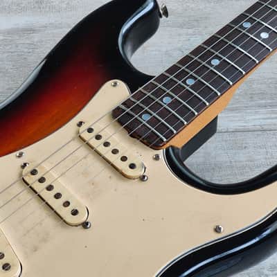1976 Fernandes Burny Custom FST Series Stratocaster (Sunburst) imagen 5