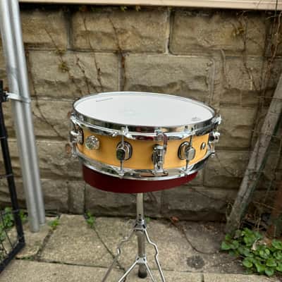 Ludwig Accent CS Custom 13x4” Piccolo Wood Snare Drum - Natural image 5