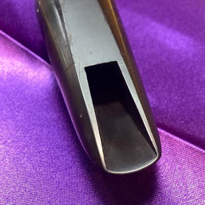 Noblet France N4 Clarinet Mouthpiece-Hard Rubber-c.1970-New Cork-w/Lig and Cap image 6