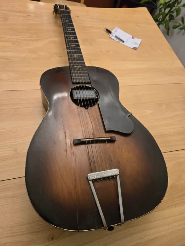 Serenader guitar Archtop acustic Early 40s image 1