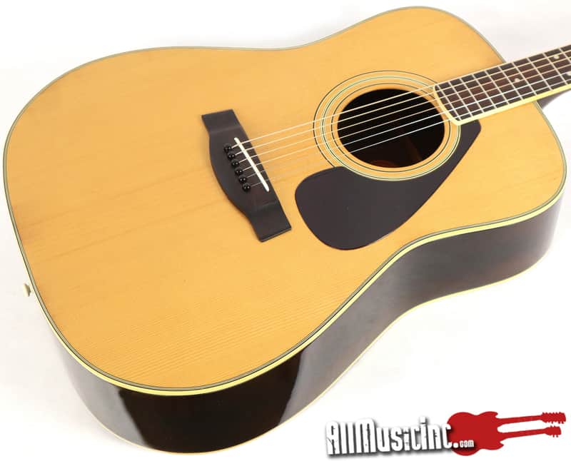 Vintage Yamaha Japan FG-201 Mahogany Natural Acoustic Guitar | Reverb