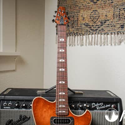 Powers Electric A-Type Select Birdseye Maple PF42 Pickups - Pale Ale image 7