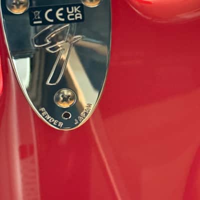 Fender MIJ Limited International Color Stratocaster – Morocco Red (2023, Rosewood, U‑Neck, Vintage SSS), Upgraded Gig Bag image 5