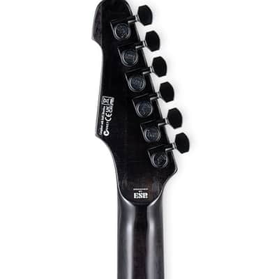 ESP LTD PHOENIX-1000 Electric Guitar. Left Handed Quilted Maple See Thru Black Sunburst image 6