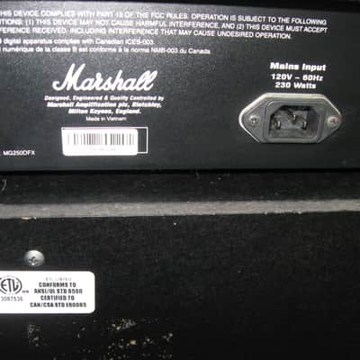 Marshall MG250DFX  Combo Amplifier image 2