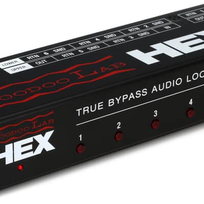 Voodoo Lab HEX MIDI Controlled Audio Loop Switcher | Reverb