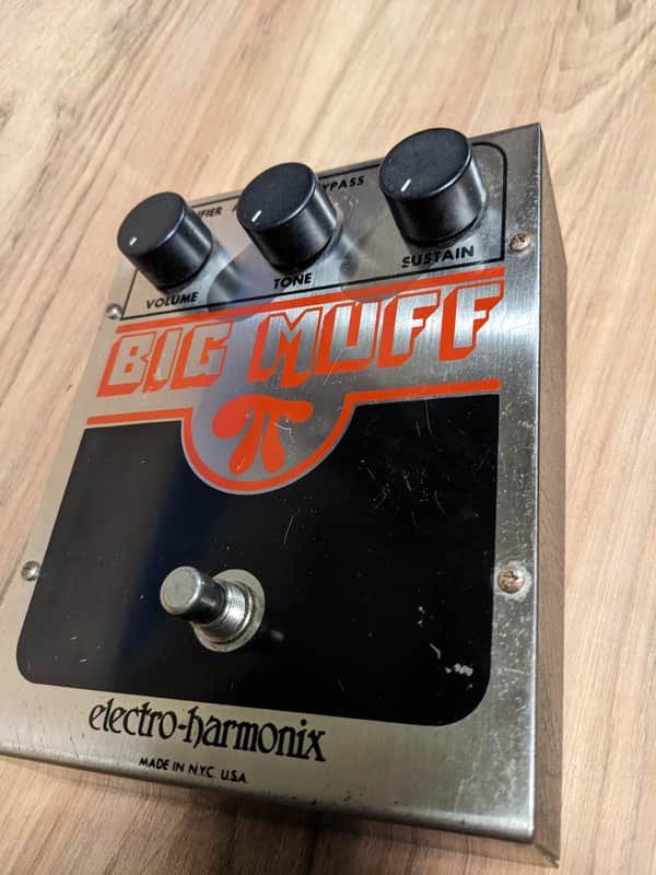 Electro-Harmonix Big Muff Pi V6 1979 - 1984 - Silver image 1