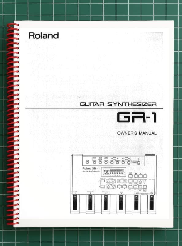 Roland GR-1 — Owners Manual User Guide Instructions — 220 Pages — USA Made image 1