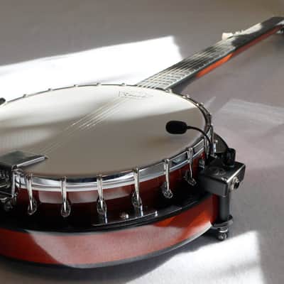 Banjo Pickup with Quick Mount ~ 3" Flexible Micro-Gooseneck image 4