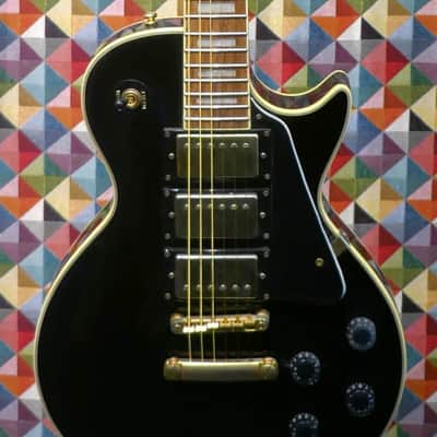 Epiphone Les Paul Custom "Black Beauty" - Black 2008 image 10