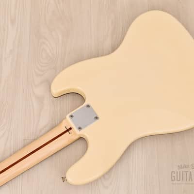 2011 Fender Aerodyne Jazz Bass PJ Left-Handed Vintage White w/ Hangtags, Japan CIJ image 14