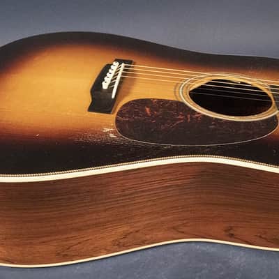 2000 Martin D-28GE Golden Era Brazilian 1935 Sunburst image 6