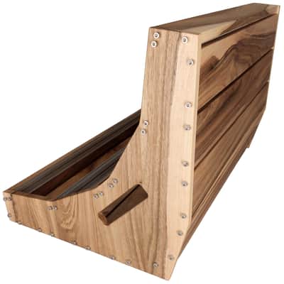 13U / 126hp Eurorack case VITA-slim • Rails + Threaded strips / Walnut / Unpowered image 7