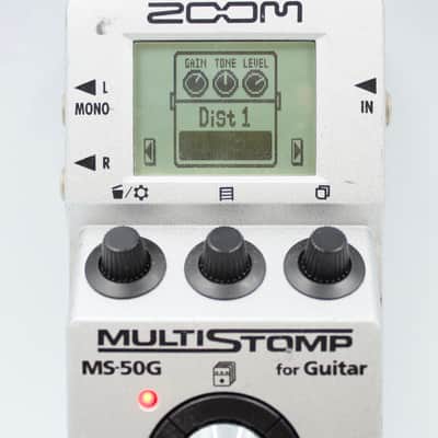 Zoom MS-50G MultiStomp Guitar Multi Effect Pedal 035796 image 3