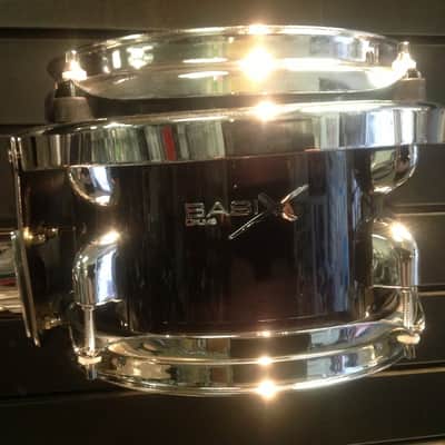 Basix 8"x 6" 9-Ply Birch Tom Drum w/Black Lacquer Finish image 1