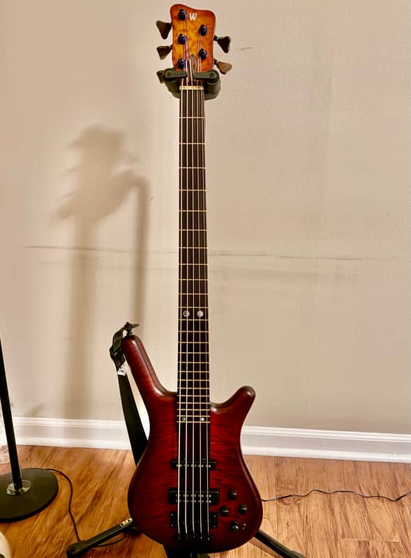 Warwick Masterbuilt Limited Edition Streamette 2022 - satin amber burst image 1