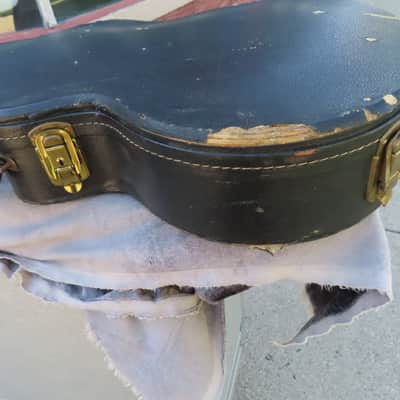 GUILD 1960's BLUESBIRD BASS HARDSHELL CASE RARE ORIGINAL CASE image 3