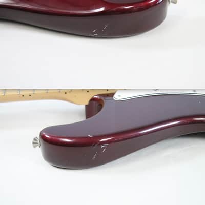 Fender Standard Stratocaster with Maple Fretboard 2000 - Midnight Wine image 17