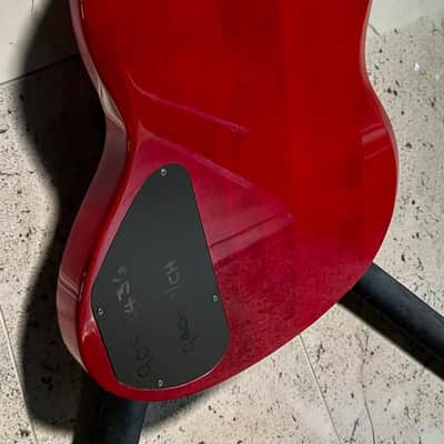 Epiphone SG G-400 - Cherry Red (Made in Korea) inc. aftermarket gigbag image 9