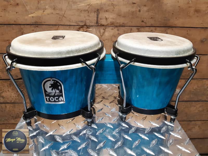 TOCA 2100BB Synergy bongos Bahama Blue image 1