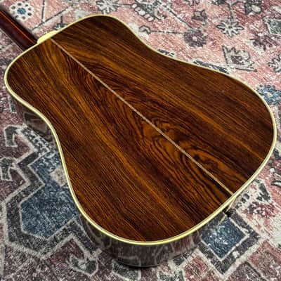 1975 Guild D55 LH Vintage Left Handed Westerly RI Natural Acoustic Guitar! image 10