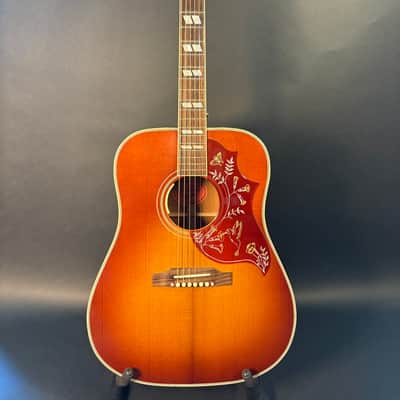 2022 Gibson Custom 1960 Heritage Hummingbird Cherry Sunburst VOS with LR Baggs Anthem pickup image 1