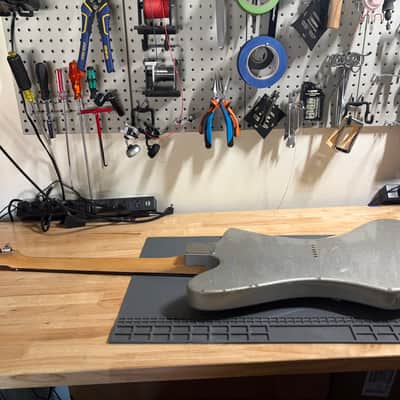 Custom MJT Firebird Telecaster Hybrid 2025 Nitro Sparkle Finish image 3