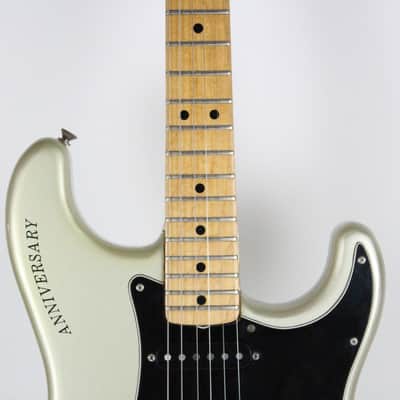 1979 Vintage Fender Stratocaster 25th Anniversary Silver Metallic ~Collector Grade~ +OHSC USA Strat 1970s image 8