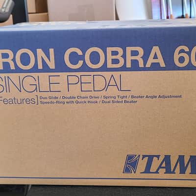 Tama HP600D Iron Cobra 600 Series Single Bass Drum Pedal 2010s - Black/Chrome image 8
